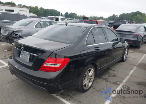 2013 Mercedes-Benz C 250 Luxury/Sport from USA, damaged, VIN WDDGF4HB6DA850053